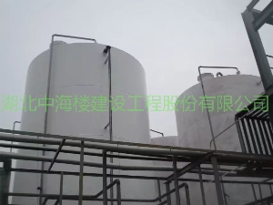 无机储罐防腐竣工后照片